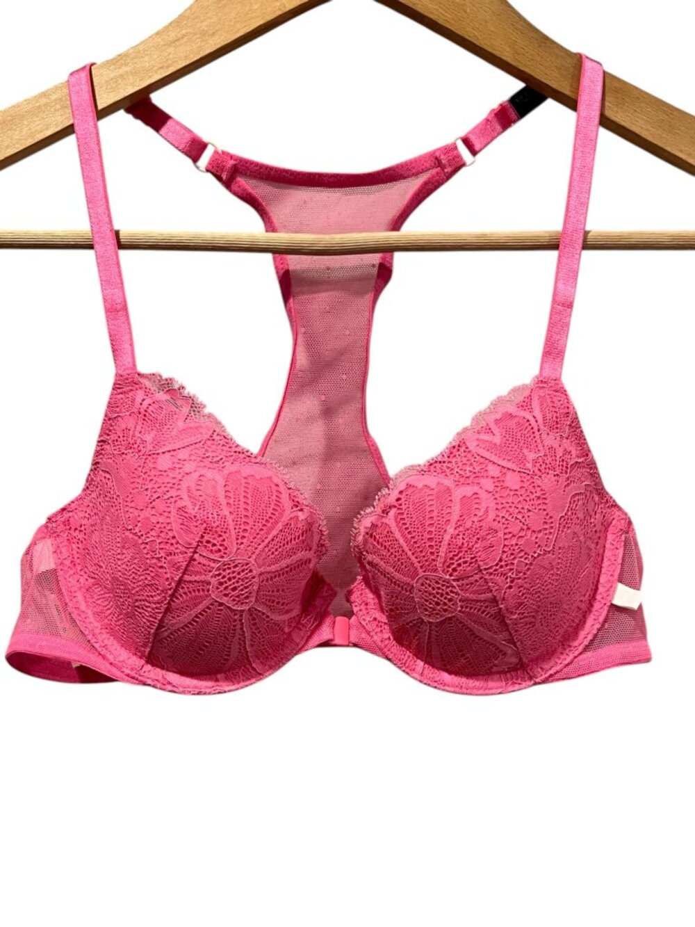 Victoria Secret Pink Racerback Push-up Bra, NWT, 34A